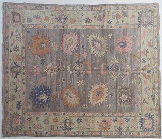 Turkish Oushak Carpet, 8' 6 x 10' 2.