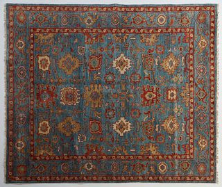 Laristan Sultanabad Carpet, 8' 1 x 9' 8.