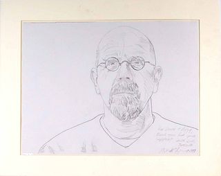 Sigmund Abeles, Portrait of Chuck Close