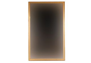 Contemporary Gilt Floor Mirror