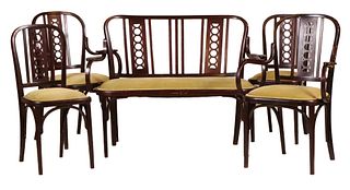 Suite of Bentwood Seating Furniture
