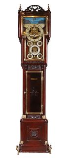 William Hislop Mahogany Tall Case Clock