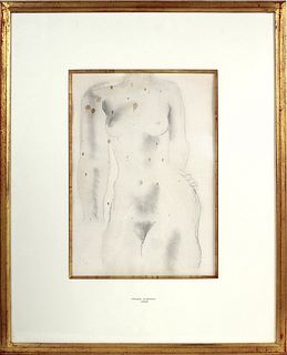 Frank Dobson, Drawing, Nude
