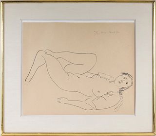 Henri Matisse "La blouse turque- etude de jambes"
