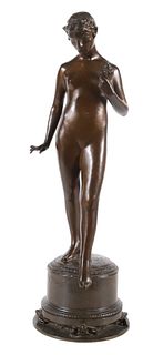 Herbert Adams, Bronze, "Nymph of Fynmere"