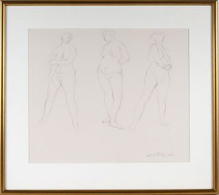 Leonda Froelich Finke, Three Standing Nudes