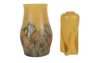 Large Rookwood Katherine Jones Yellow Vase