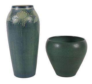 Newcomb College Pottery Joseph Meyer Iris Vase
