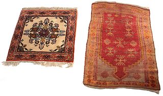 Turkish Prayer Rug and Persian Style Mat
