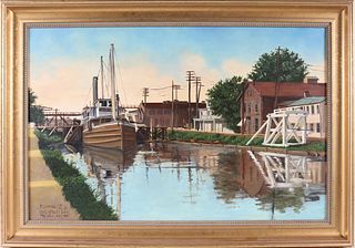 Philip J. Carroll, "State Street Lock, Trenton"