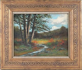 Victor Shearer, Oil on Canvas, Landscape