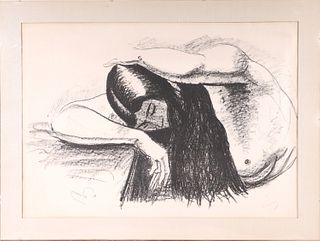 Andre Derain, Lithograph, Woman with Long Hair