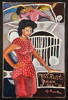 Roger Rice (b. 1958) "Miss Rust, Queen of Love"