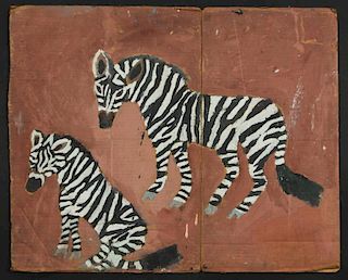 Chuckie Williams (1957-1999) "Zebras"