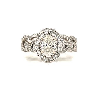 14k Diamond Engagement Ring SetÂ 