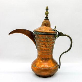 Vintage Arabic Copper Dallah Coffee Pot
