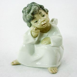 Angel Thinking 01004539 - Lladro Porcelain Figurine