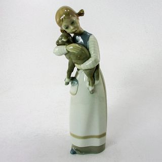 Girl with Lamb 1001010 - Lladro Porcelain Figurine
