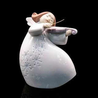 Little Angel with Violin 1006529 - Lladro Porcelain Figurine