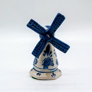 Adorable Delft Dutch Themed Figurine, Windmill