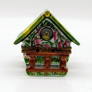 Limoges France Country House Trinket Box