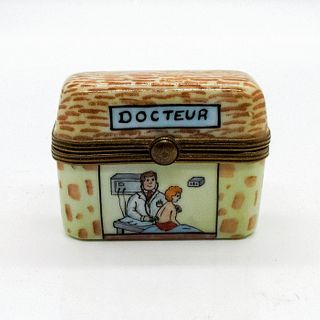 Limoges France Doctor Trinket Box