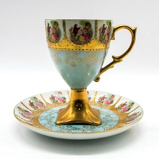 Arnart Original Demitasse Cup & Saucer Victorian
