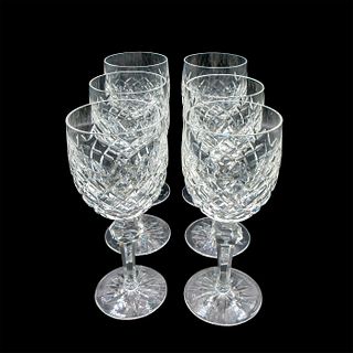 6pc Waterford Crystal Water Goblets Set, Powerscourt