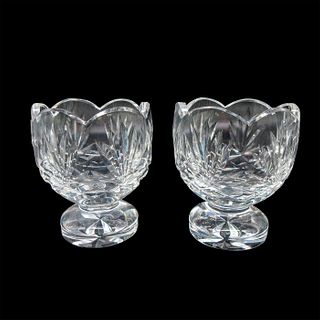 2pc Waterford Crystal Footed Potpourri Bowls