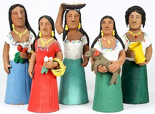 5 Josefina Aguilar Figures