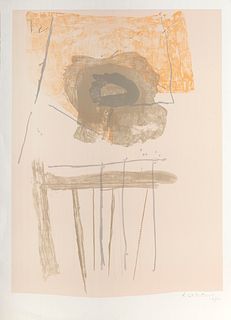 Robert Motherwell, Chair, Lithograph on Rives BFK