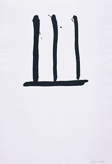 Robert Motherwell, Untitled, Lift-Ground Etching with Aquatint on Arches Paper