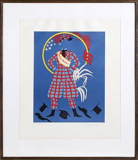 Robert Indiana, Jenny Reefer, Lithograph on Arches