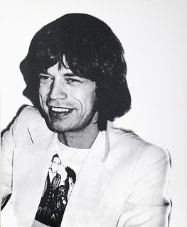 Christopher Makos, Mick Jagger from the Icons Portfolio, Screenprint