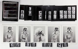 Paul Rowland Studio Photography Archive: 2 portfolios and 1 envelope