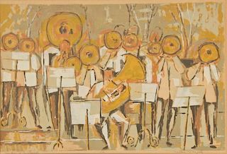 Nathan Margolis (1908-1981) "Fanfare at Tanglewood"