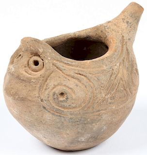 Rare Pre-Columbian Taino Communal Snuffing Bowl