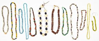 12 Strands Venetian/African Trade Beads
