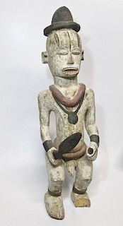 Large Urhubo Shrine Figure, Nigeria