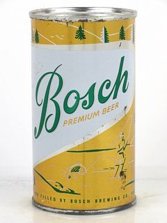 1959 Bosch Premium Beer 12oz Flat Top Can 40-40 Houghton, Michigan