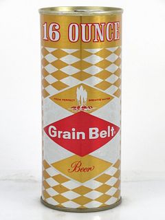 1970 Grain Belt Beer 16oz One Pint Tab Top Can T151-21 Minneapolis, Minnesota