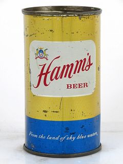 1958 Hamm's Beer 12oz Flat Top Can 79-21.2 Saint Paul, Minnesota