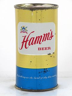 1956 Hamm's Beer 11oz Flat Top Can 79-05 San Francisco, California