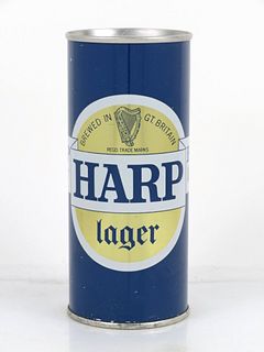 1972 Harp Lager Beer 15½oz Tab Top Can London, London