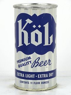 1961 Köl Beer 12oz Flat Top Can 89-12 Tacoma, Washington