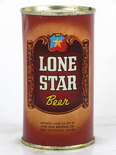 1952 Lone Star Beer 12oz Flat Top Can 92-10.2 San Antonio, Texas