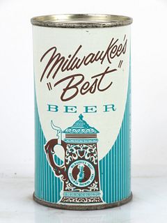 1954 Milwaukee's "Best" Beer 12oz Flat Top Can 100-06 Milwaukee, Wisconsin
