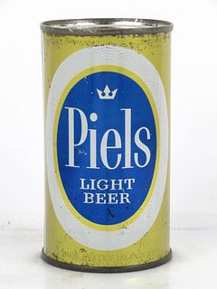 1953 Piel's Light Beer (variation) 12oz Flat Top Can Unpictured. Staten Island, New York