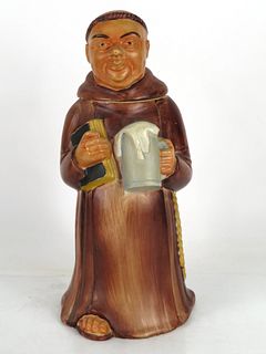 Rare Vintage Monk/Friar Figural Stein