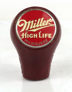 1944 Miller High Life Beer Ball Knob BTM-1951 Milwaukee, Wisconsin